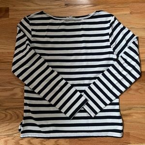 Reformation sailor inspired striped long sleeve